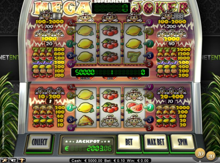 Slot machine MegaJoker